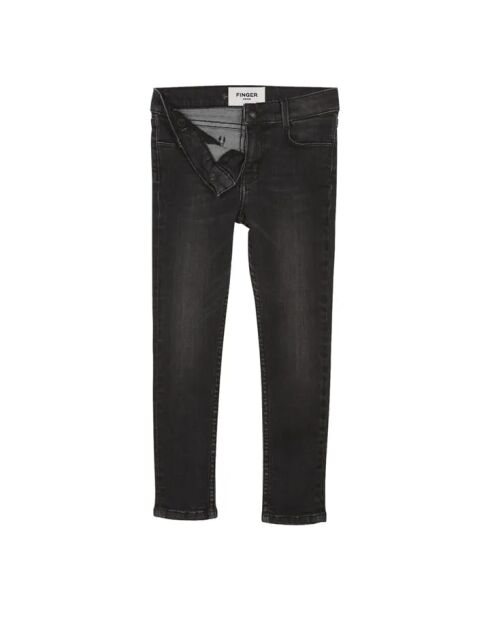 Jean en coton Skinny Tama denim gris foncé
