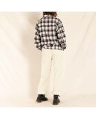Wit/ecru corduroy jeans Lucy