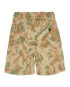Pantaloncini estivi color cammello in pile Dunk Tie and Dye