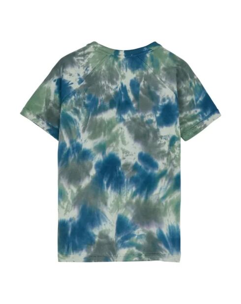 T-shirt Nolan Tie and Dye bleu