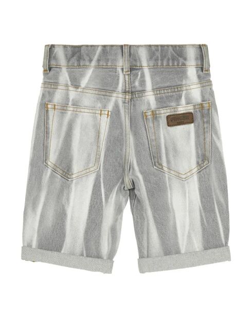 Pantalones cortos Edmond Tie and Dye de algodón gris
