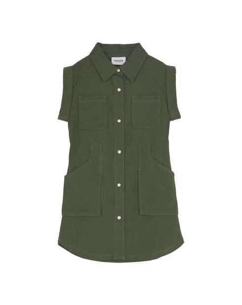 Robe Ivory vert kaki