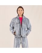 Giacca tie & dye Nick grigia