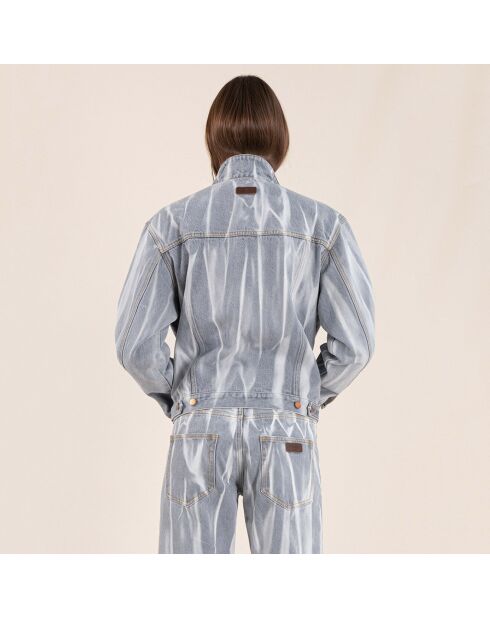 Giacca tie & dye Nick grigia
