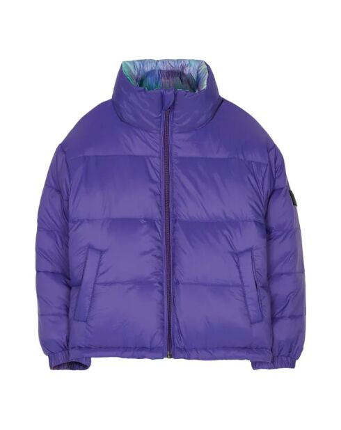 Doudoune réversible Snowty violet/multicolore