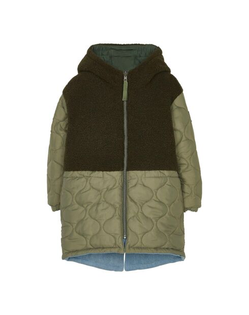 Parka Réversible Law en denim