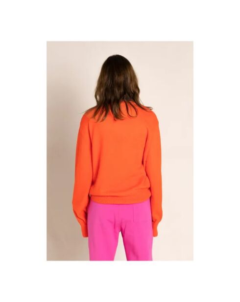 Pull Fonda Alpaga rouge