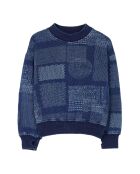 Pull en Coton Weekly bleu