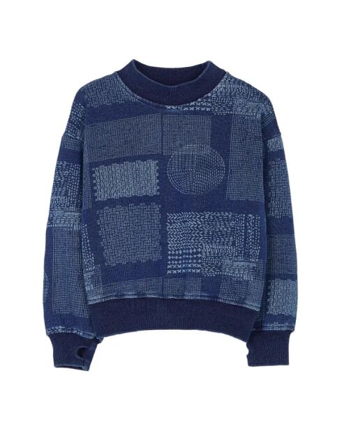 Pull en Coton Weekly bleu