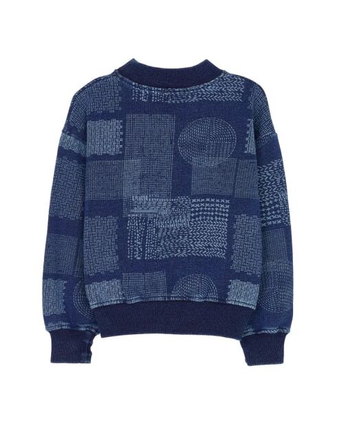 Pull en Coton Weekly bleu