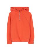 Sweat à capuche en Coton Jody orange