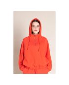 Sweat à capuche en Coton Jody orange