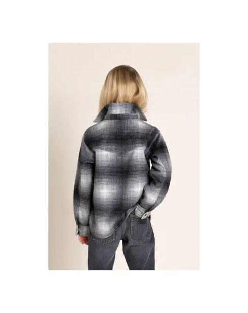 Chemise en Laine Mélangée New grise