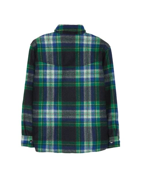 Chemise en Laine Mélangée New verte