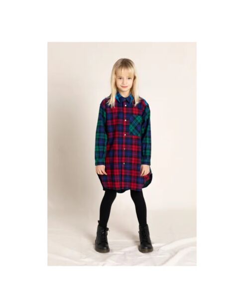 Robe Darcy rouge/vert