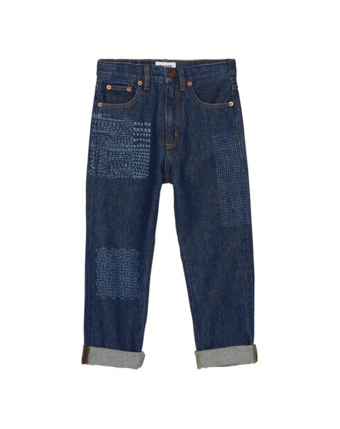 Jean en Coton Ollibis bleu