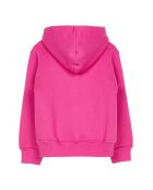 Sweat réversible en Polaire & Sherpa Hooper rose/écru