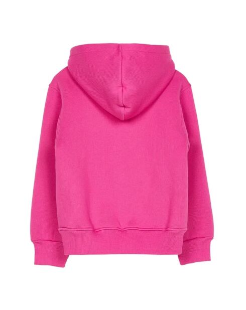 Sweat réversible en Polaire & Sherpa Hooper rose/écru