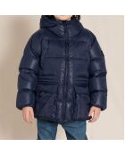 Marineblaue Jacke Snowfall