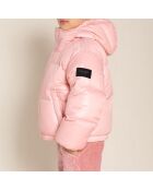 Piumino Snowfall rosa pallido