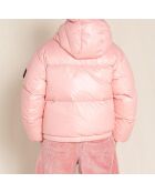 Piumino Snowfall rosa pallido