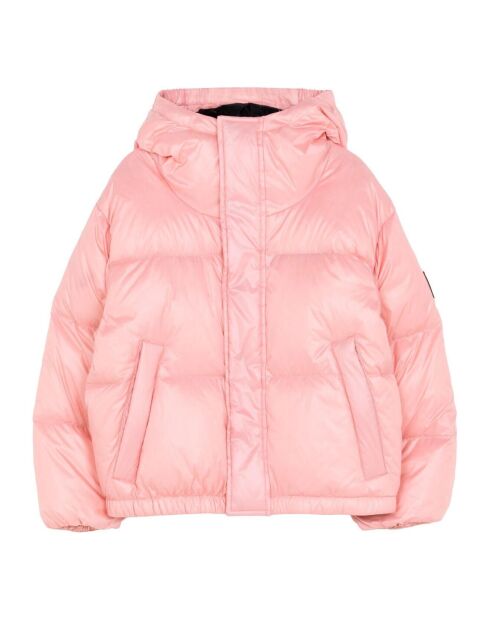 Piumino Snowfall rosa pallido