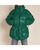 Grüner Snowbee-Parka