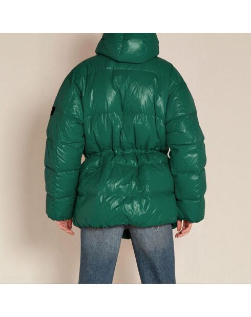 Grüner Snowbee-Parka