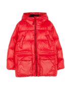 Roter Snowbee-Parka