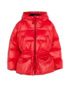 Roter Snowbee-Parka