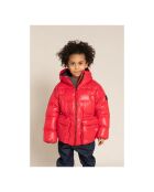 Roter Snowbee-Parka