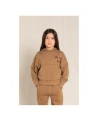 Hoodie Happy noisette