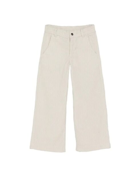 Pantaloni chino Palma ecru