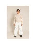 Pantaloni chino Palma ecru