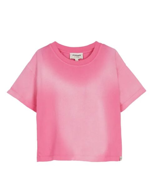 Roze T-shirt Queen Tie and Dye