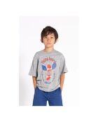 T-shirt King Skateboard grigia
