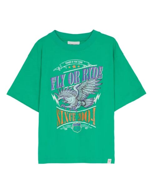 T-shirt King Eagle vert