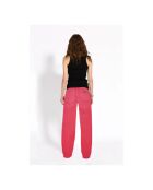 Roze losse katoenen jeans van Carolyn