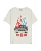T-shirt Jason Flame blanc