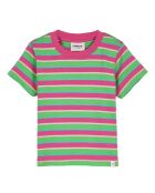T-shirt Rayé Kelly rose