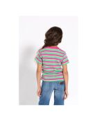 T-shirt Rayé Kelly rose