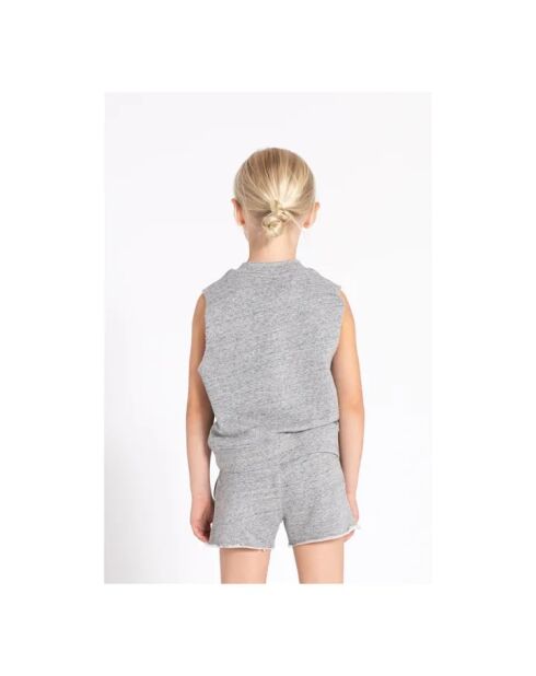 Sweat Sans Manches Clem gris