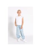 Jogg Fit Slide jeans van gewassen denim