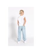 Jogg Fit Slide jeans van gewassen denim