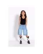 Shorts in denim lavato Cargo Cruiser