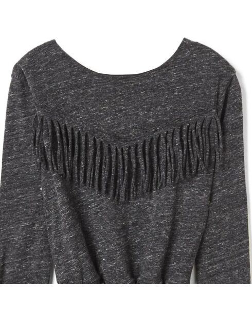 Abito Birdy Fringes grigio antracite