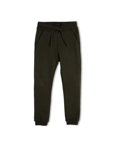 Jogger en coton Sprint vert kaki