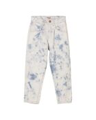 Jeans Boule Solange Tie and Dye in denim sbiadito
