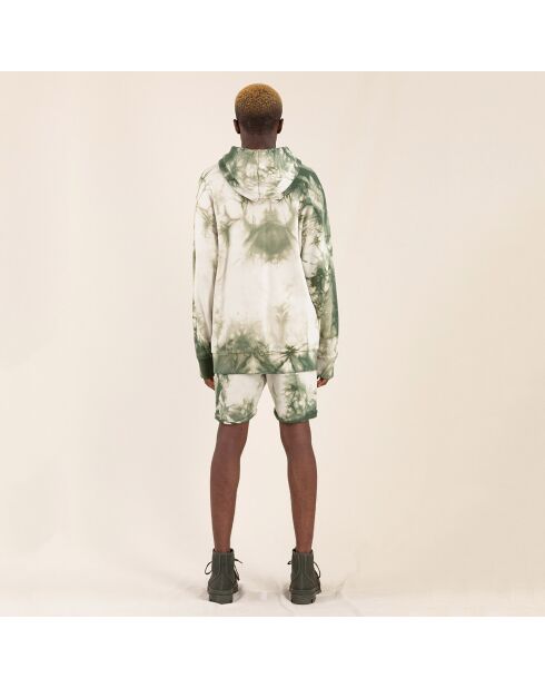 Short New Grounded kaki tie & dye