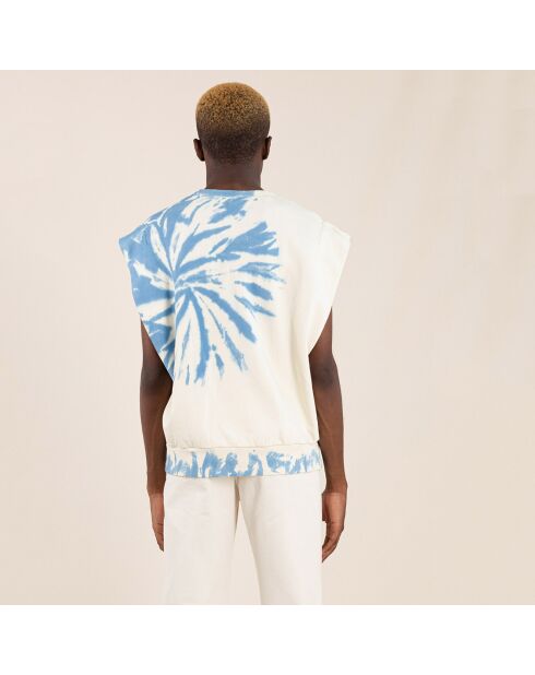 Sweat Carol bleu tie & dye